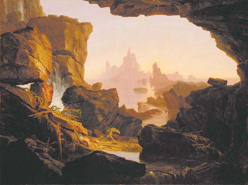 Thomas Cole The Subsiding of the Waters of the Deluge